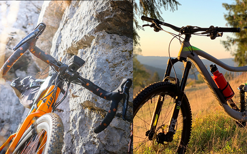 Bicicleta de gravel VS montaña Bicicleta de gravel VS montaña