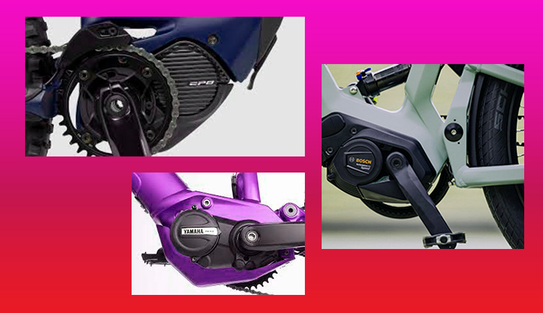 Motores e-bike Bosh, Yamaha y shimano