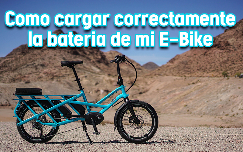 Cómo cargar correctamente la batería de la E-Bike